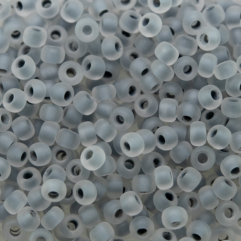 Vapor Grey Preciosa seed bead