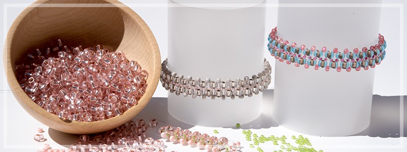 Your Colours, Our Design - Personalised Seed Bead Bracelets.