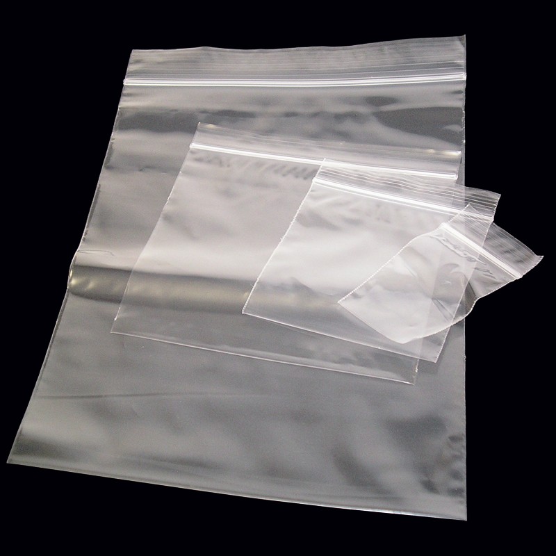 Clear resealable plastic bags 1.5x2.5" • Boundless Beads