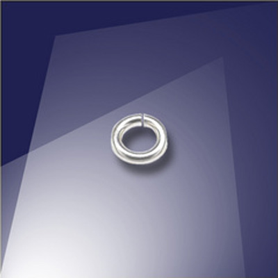 .925 Silver 0.77 x 3mm Mini Jump Ring - Retail system