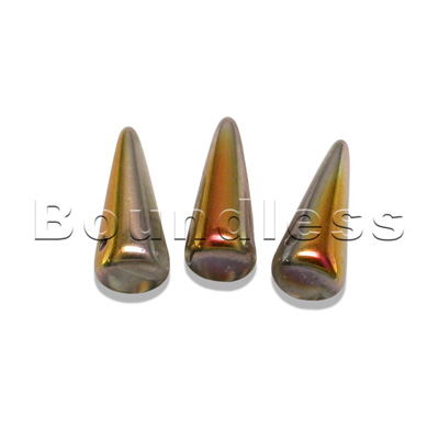 Crystal santander 5x13mm spike bead