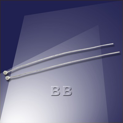 .925 Silver Charm Pin 4x50mm - Retail system