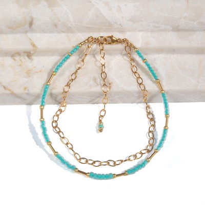 Bermuda Czech Glass - Essence Bracelet