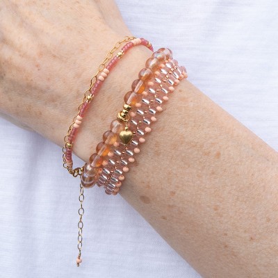 Bracelet Stack Component Kit - (.925 Gold Finish)
