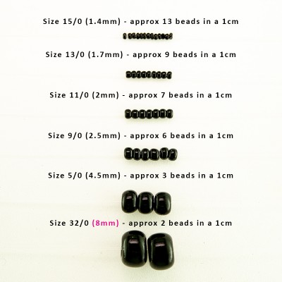Bronze Iris Metallic size 32/0 seed beads - Retail system