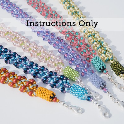 Sun Studio - Bubbly Spiral Rope Necklace beading instructions Kit