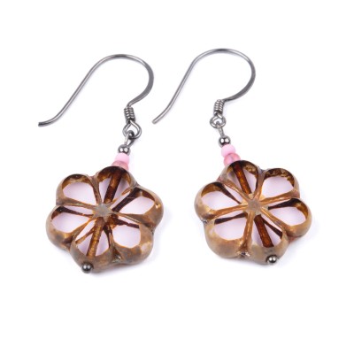 Mini Studio &ndash; Easy Florice Earrings &ndash; Free Earring Instructions