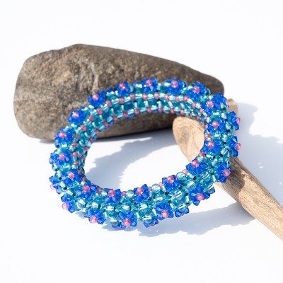 Mini Studio - Floris Bangle Bead Kit – Blue Zenith
