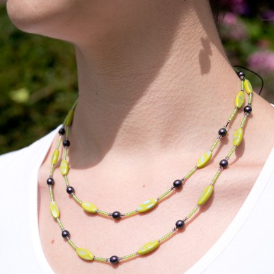 Mini Studio - Lime Necklace Bead Kit