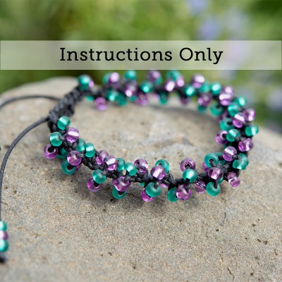 Mini Studio - Macramé Spiral Bracelet Bead Instruction Kit