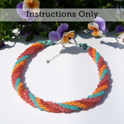 Mini Studio - Quadruple Spiral Rope Necklace instructions