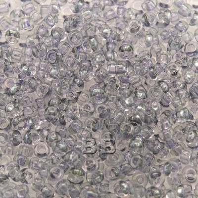 Preciosa Czech glass seed bead 11/0 transparent Smokey Mauve