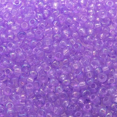Preciosa Czech glass seed bead 11/0 Violet Rainbow