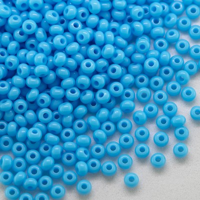 Preciosa Czech glass seed bead 11/0 Aquarius opaque