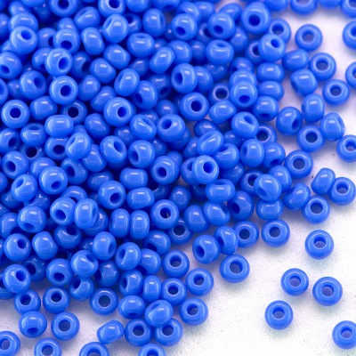 Preciosa Czech glass seed bead 11/0 Wedgwood Blue opaque