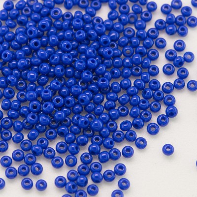Preciosa Czech glass seed bead 13/0 True Blue