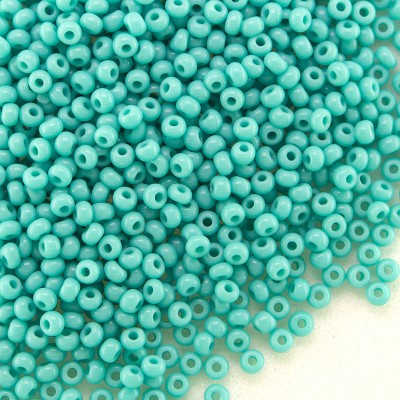 Preciosa Czech glass seed bead 13/0 Turquoise