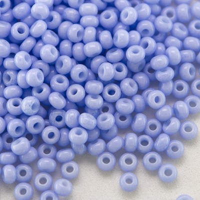 Preciosa Czech glass seed bead 9/0 Easter Egg Blue chalk