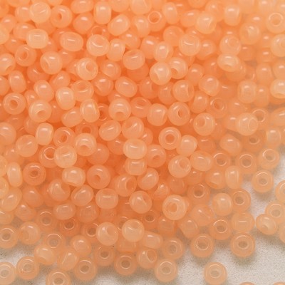 Preciosa Czech glass seed bead 11/0 Coral Sands Alabaster