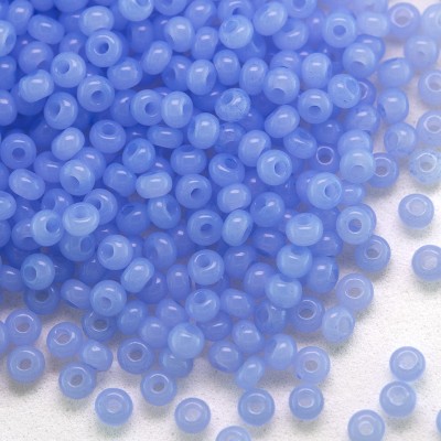 Preciosa Czech glass seed bead 11/0 Grape Mist Alabaster