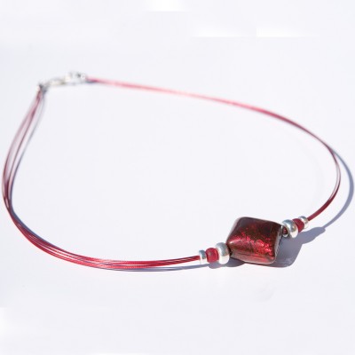 Siam Artisan glass bead Necklace