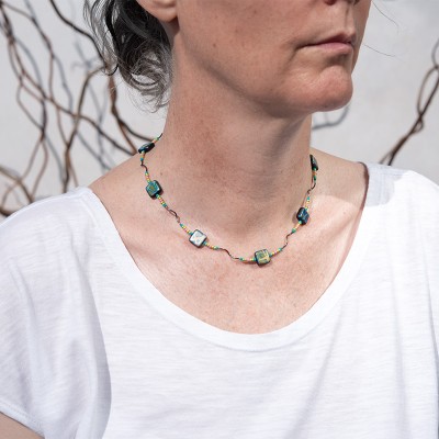 Sun Studio – Aroha Bracelet & Twisti Verdure Necklace Bead Kit.