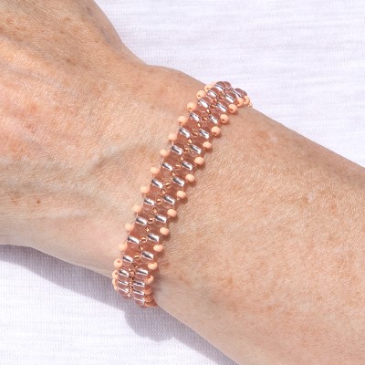 Sun Studio &ndash; Pink Lemonade Contour &ndash; Stretchy Bracelet Bead Kit