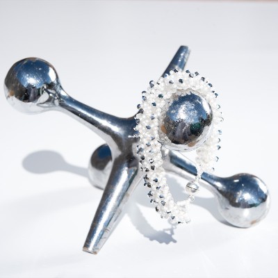 Sun Studio  – Silver Ruffle Bracelet Bead Kit - Sterling Silver