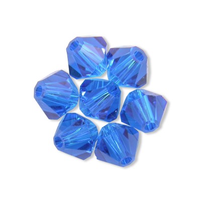 Swarovski 5328 Xilion Bead 3mm Capri Blue Bicone