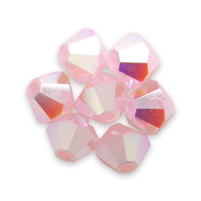 Swarovski 5328 Xilion Bead 3mm Rose Water Opal AB2x Bicone