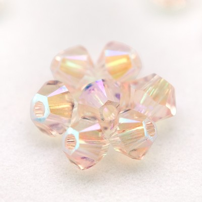 Swarovski 5328 Xilion Bead 3mm Silk (391) Shimmer2 Bicone.