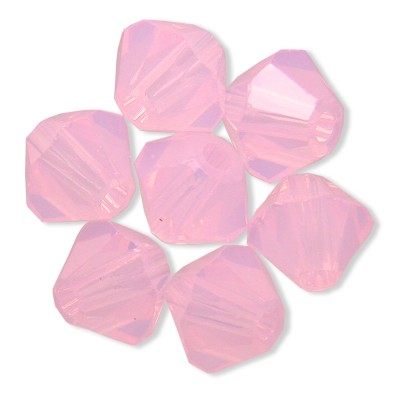 Swarovski 5328 Xilion Bead 4mm Rose Water Opal Bicone