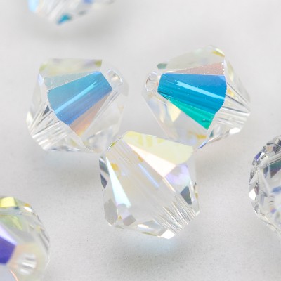 Swarovski 5301 Bead 5mm Crystal AB Bicone