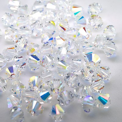 Swarovski 5301 Bead 5mm Crystal AB Bicone