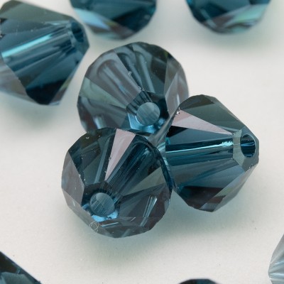Swarovski 5328 Xilion Bead 6mm Montana Bicone