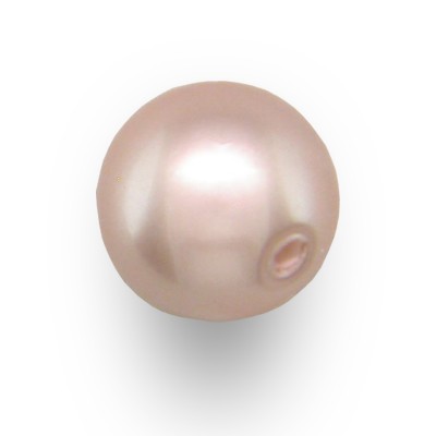 Swarovski Crystal 8mm Powder Almond Glass Pearl Bead