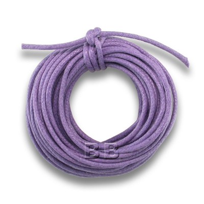 Tanzanite Polished Cotton Cord 1.00mm Dia - -Retail system