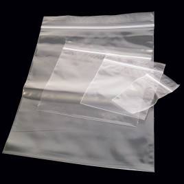 Clear re-sealable plastic bags 1.5x2.5"