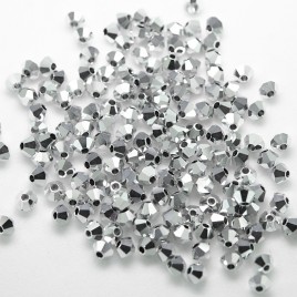 Czech Crystal Bohemica Bicone Bead 3mm Crystal (030) Labrador2