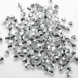 Czech Crystal Bohemica Bicone Bead 3mm Crystal (030) Labrador2