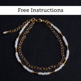 Mini Studio Essence Soft Gold – Bracelet bead Kit
