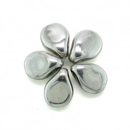 Full Coated Metallic CALx2 5x7mm Czech Glass Pips