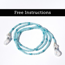 Mini Studio - Beaded Glasses Chain Kit - Choose your own beads.