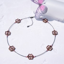 Mini Studio – Crimp Style necklace Kit – Pink Lotus