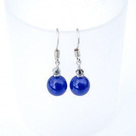 Mini Studio – Deep Blue 8mm Glass Bead - Free Jewellery Instructions