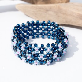 Mini Studio - Floris Bangle Bead Kit - Blu-berry Bliss