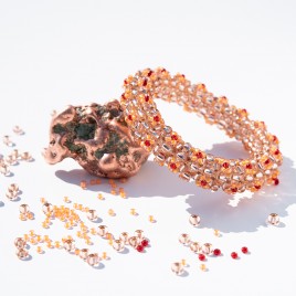 Mini Studio - Floris Bangle Bead Kit - Woodland Copper