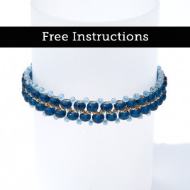 Mini Studio – Contour Bead Bracelet – Free Instructions