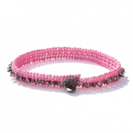 Mini Studio – Tennis Bracelet Bead Kit - Prism Pink