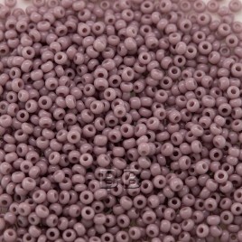 Preciosa Czech glass seed bead 15/0 Mauve Shadows Opaque